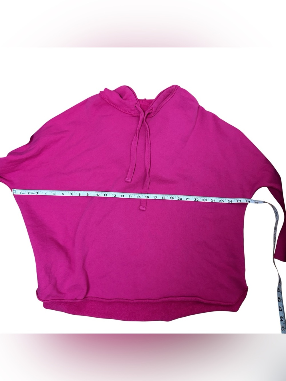 Frank & Eileen Kane capelet rare hot pink oversized hoodie coastal grandmother - Picture 6 of 7